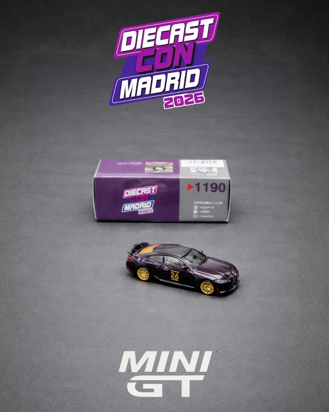BMW M4 M-Performance - Exclusive DIECAST CON MADRID