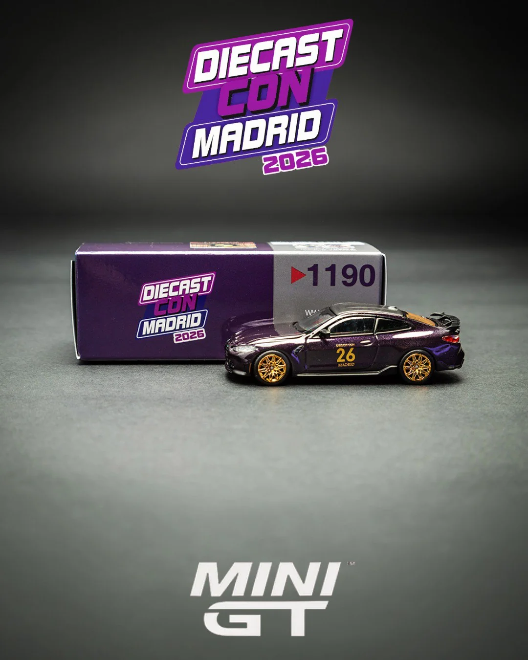 BMW M4 M-Performance - Exclusive DIECAST CON MADRID