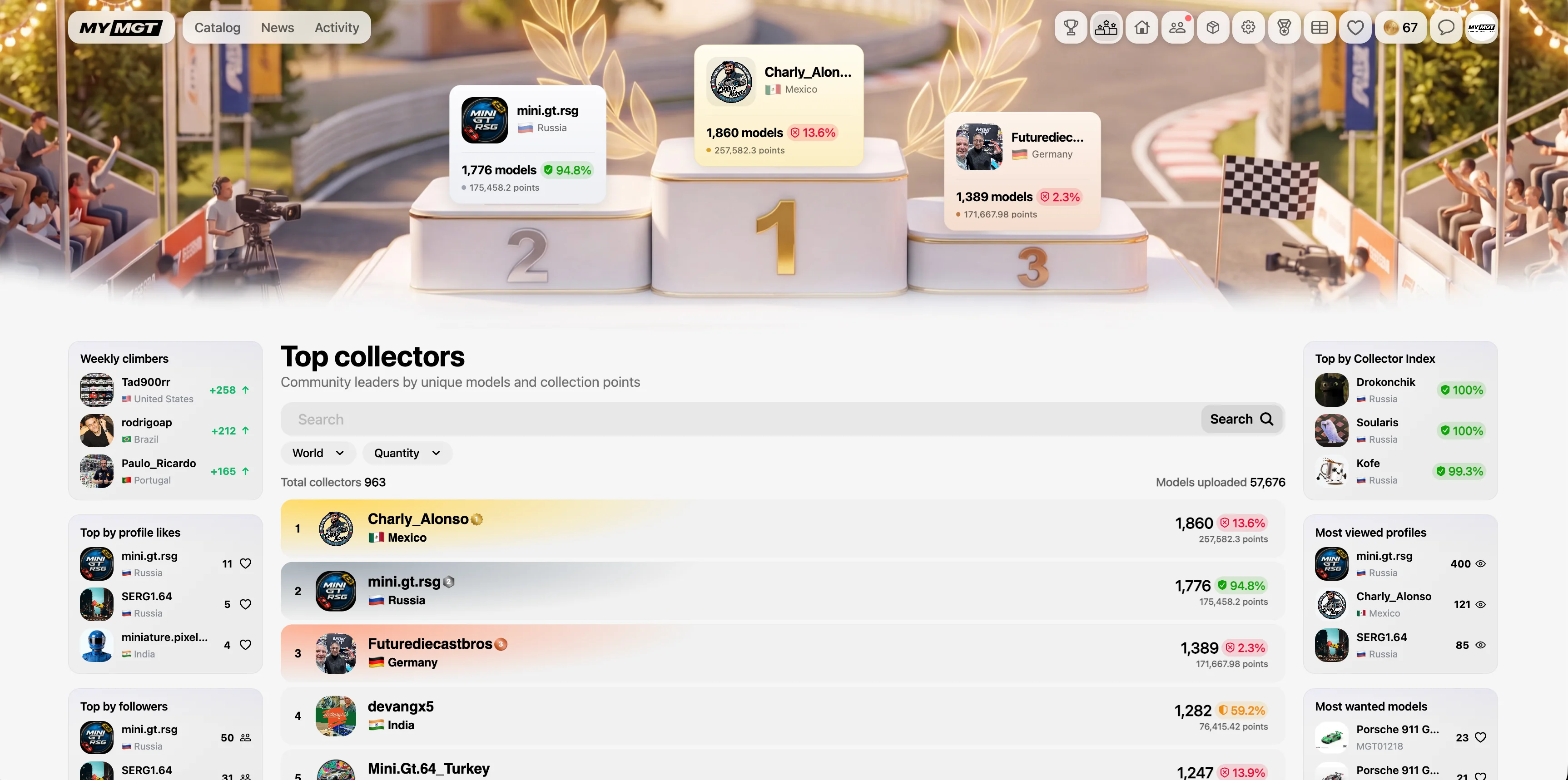 Direct path to a 100% Collector Rating 💯📊