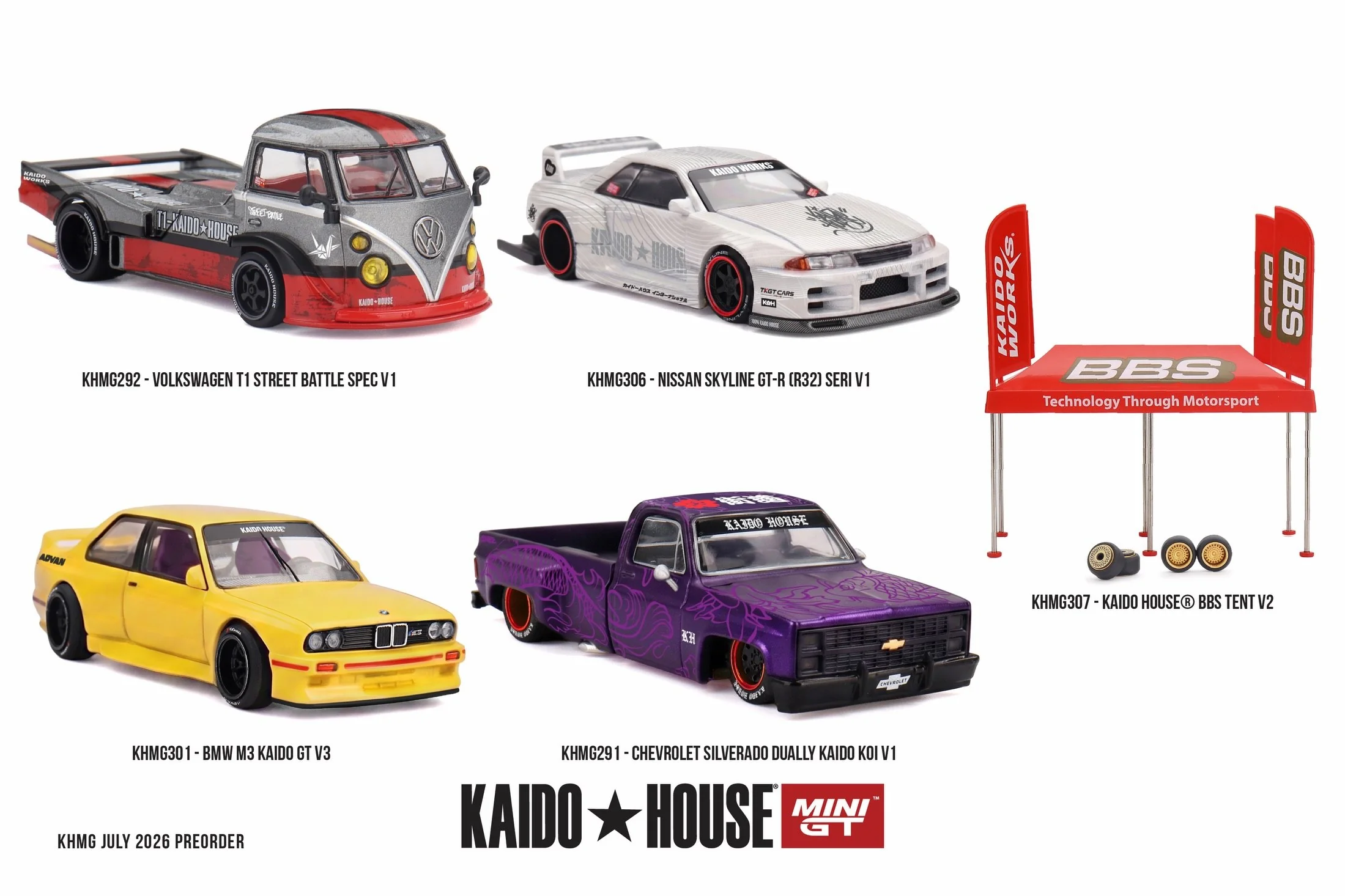 Kaido House x Mini GT New Preorder!