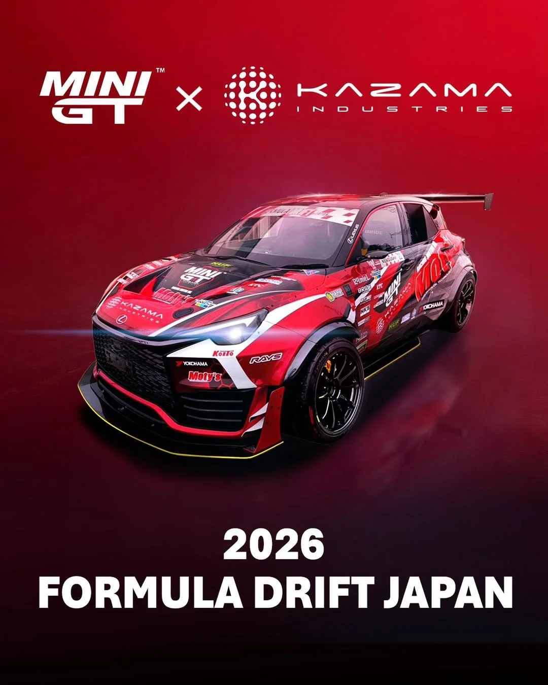 MINI GT x Kazama Racing 2026