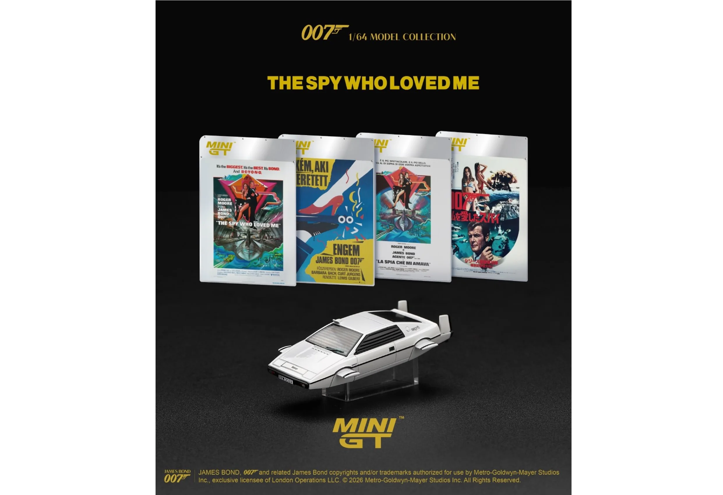 MINI GT Unveils Two Iconic 007 Models