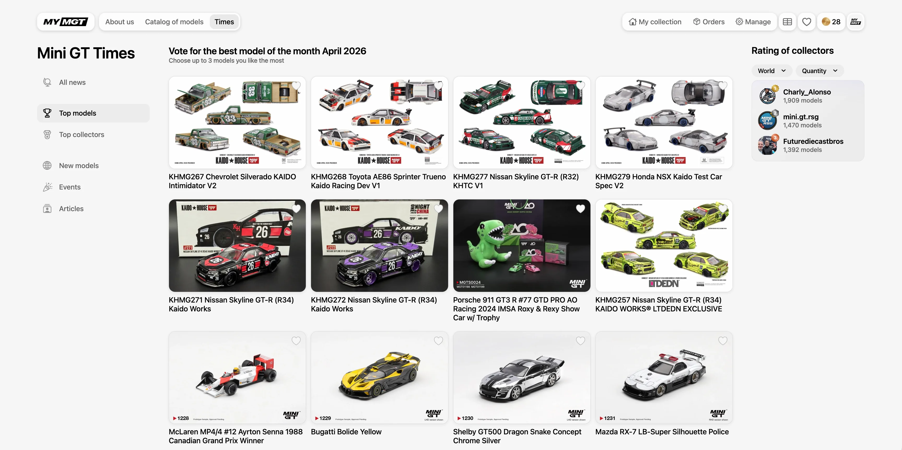 Update 1.1 — myMiniGT.com