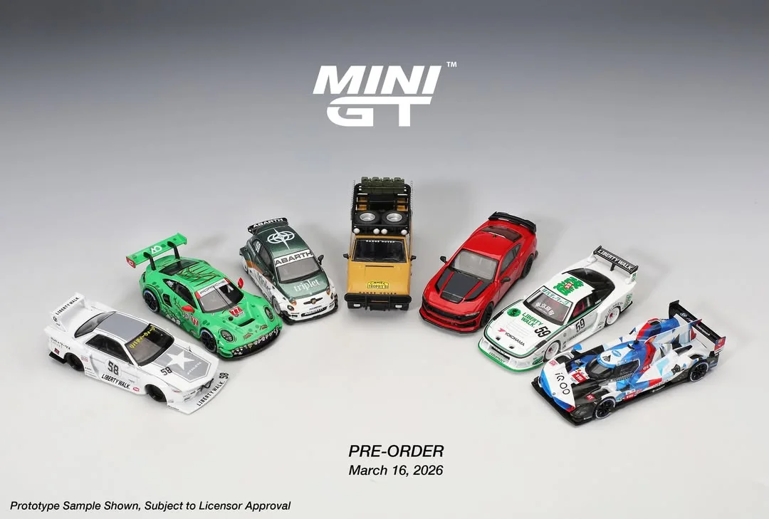 🔥MINI GT New on Pre-Order! 🔥