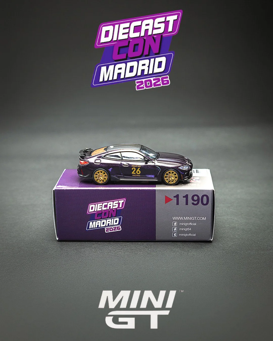 BMW M4 M-Performance - Exclusive DIECAST CON MADRID