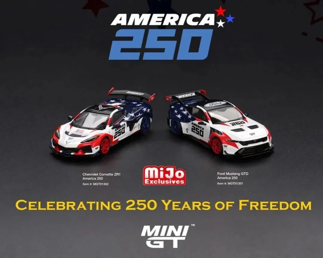 Mini GT “Celebrating America 250 Years Of Freedom “