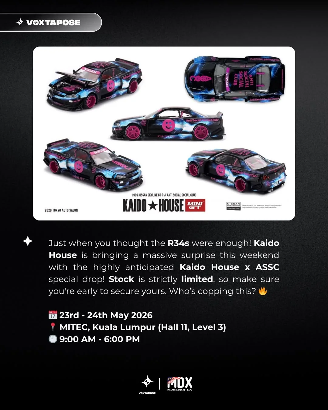 🚨 SURPRISE DROP: Kaido House x ASSC! 🚨
