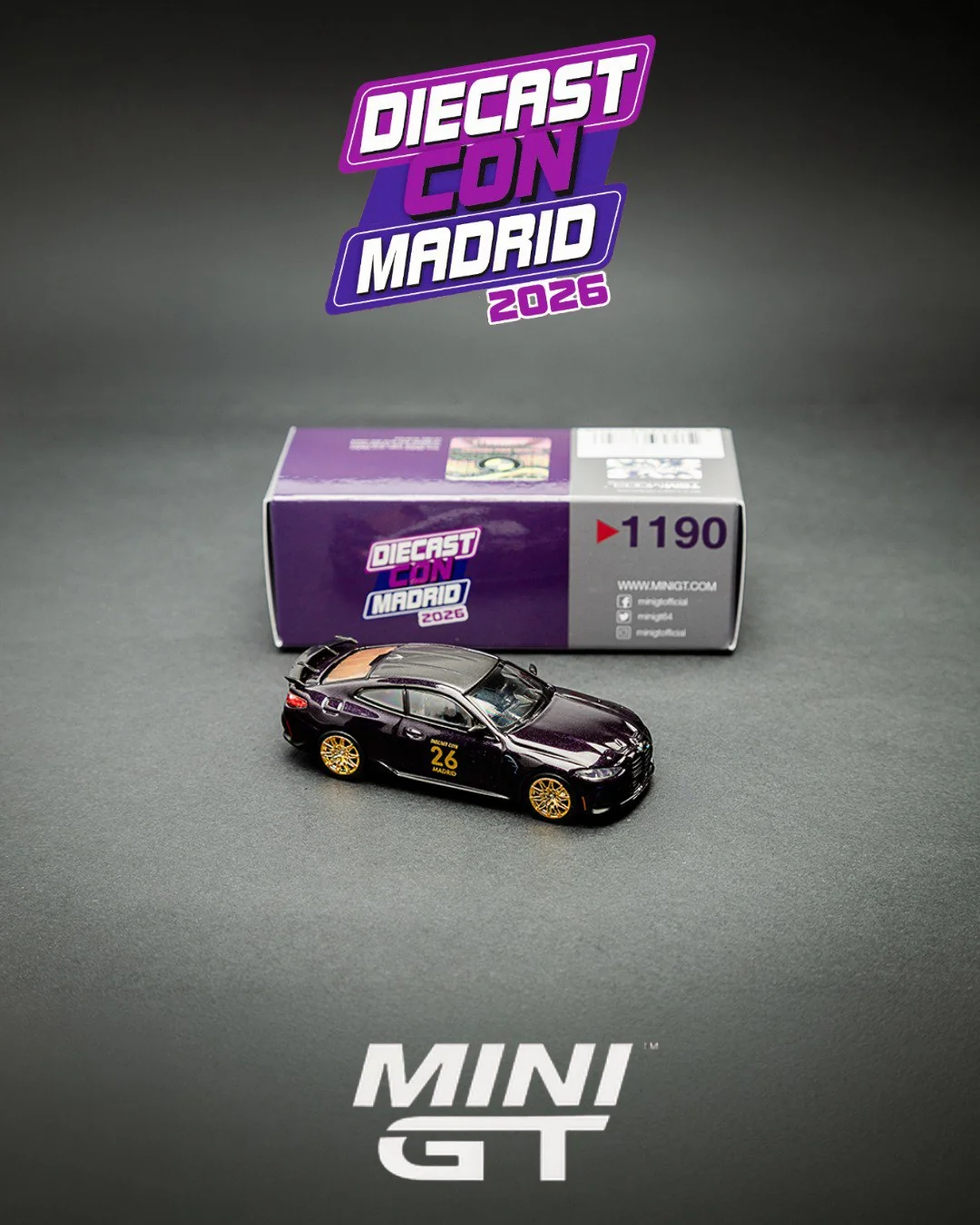 BMW M4 M-Performance - Exclusive DIECAST CON MADRID